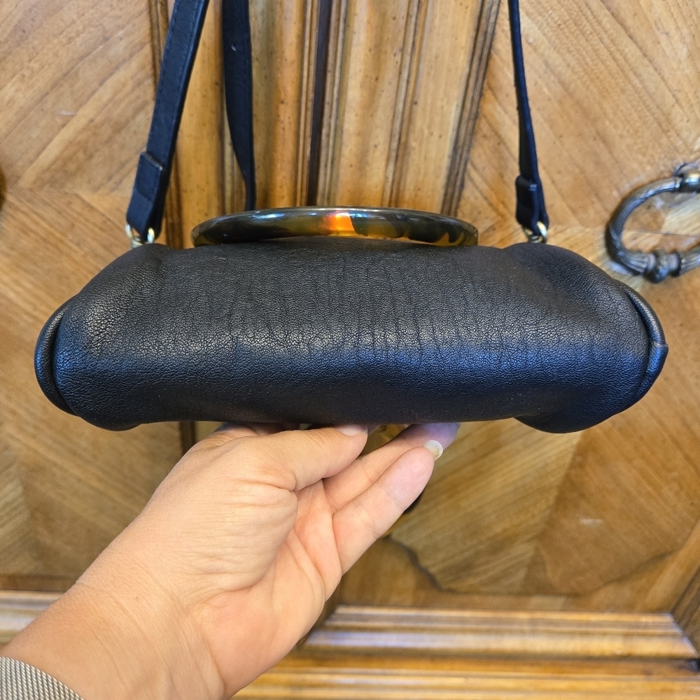 Anthropologie Lucite-Handled Mini Crossbody Bag - Picture 3 of 8